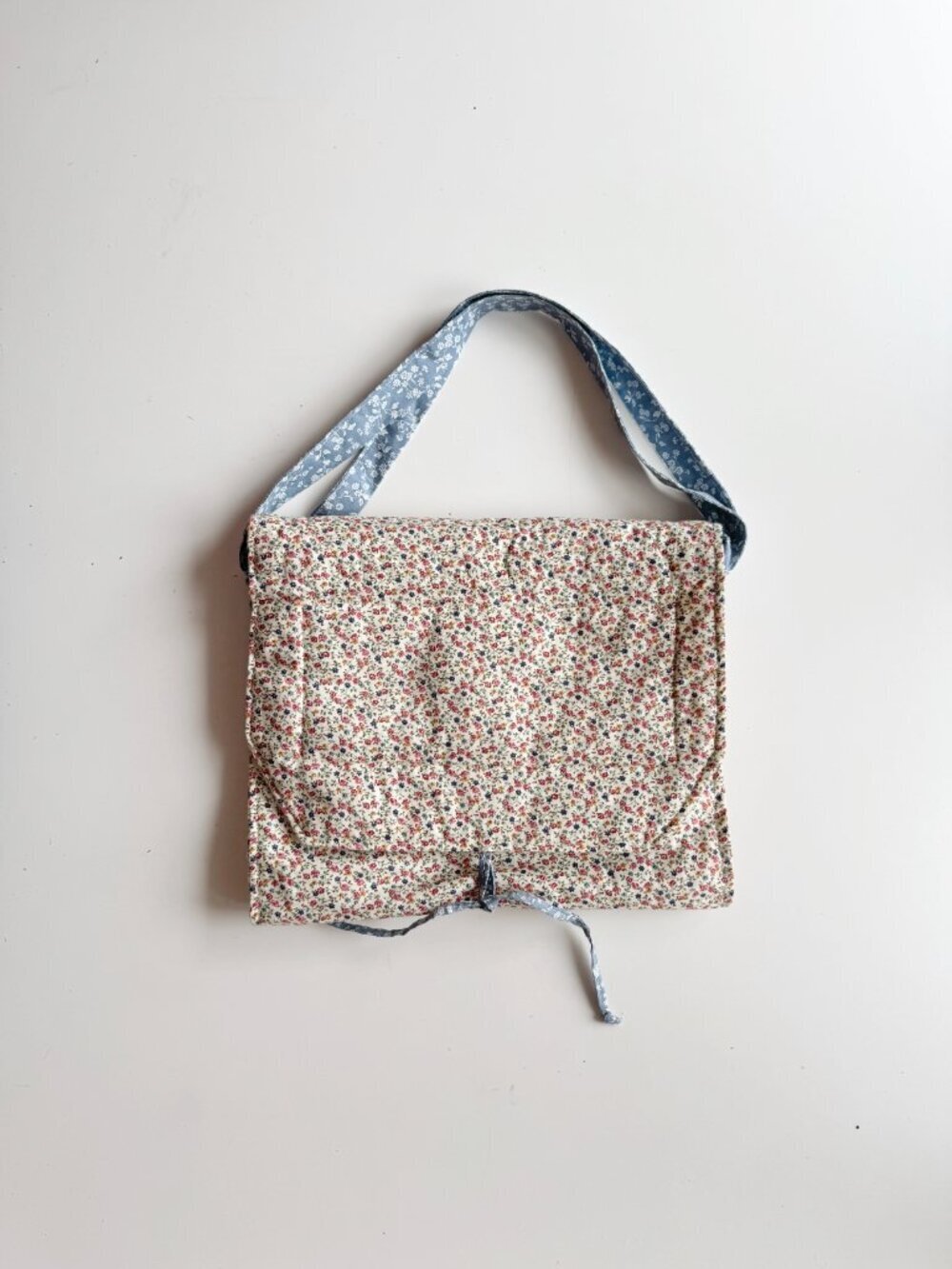 Vintage SUTTLES & SEAWINDS Floral Cottagecore Cotton Travel Toiletry Caddy - Picture 7 of 11